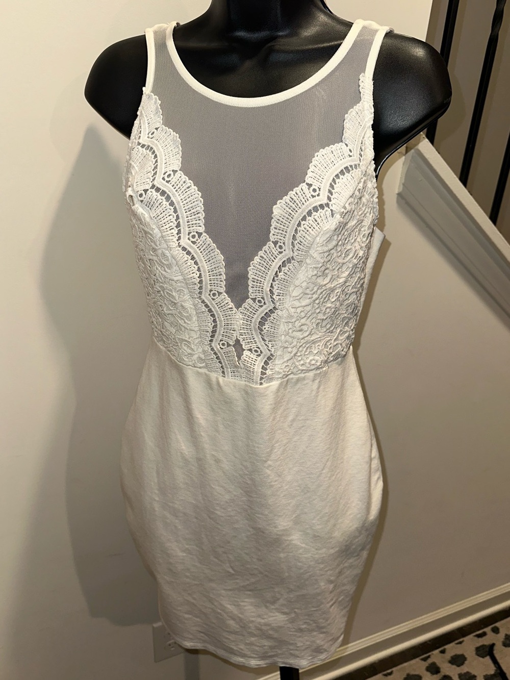 Lulu's White Dress. Perfect for a bachelorette party or an all white party.